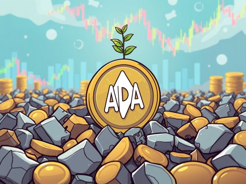 Cardano ADA coin standing strong among failed altcoins, symbolizing proven value and resilience in cryptocurrency