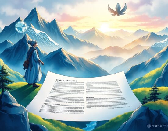 Cardano founder criticizes Ripple CEO over cryptocurrency market structure legislation and regulatory concerns