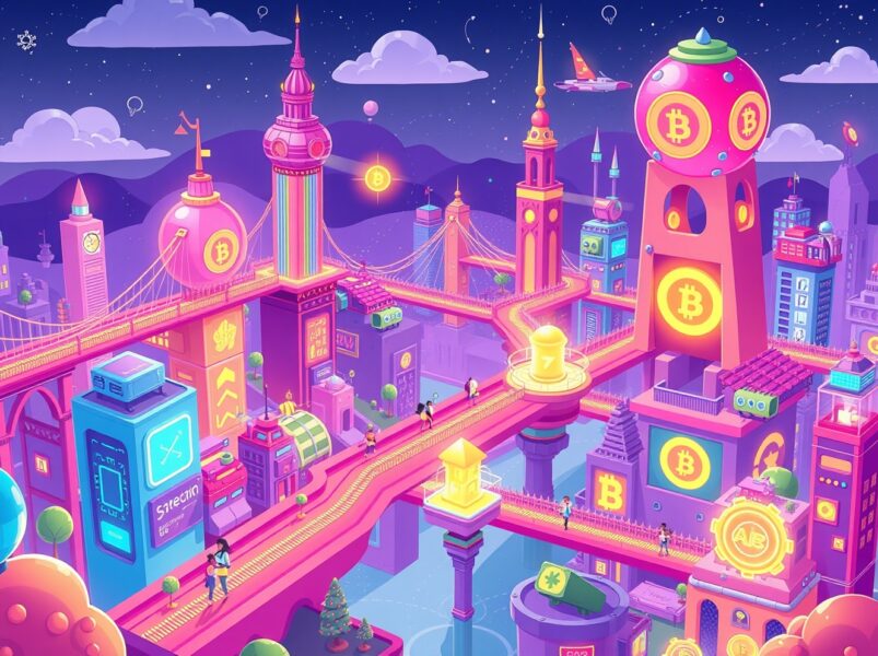 Cardano infrastructure development building interconnected blockchain ecosystem with bridges and nodes