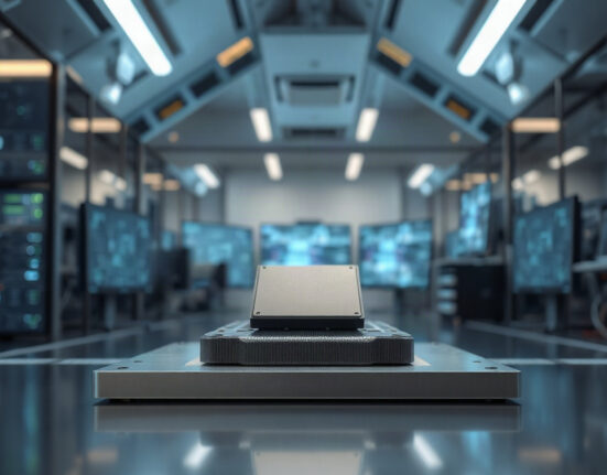 Quantum computer chip in a lab, representing Cardano's quantum-resistant wallet discussions