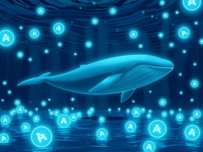 Cardano whales accumulating ADA tokens during market uncertainty signals potential rebound.