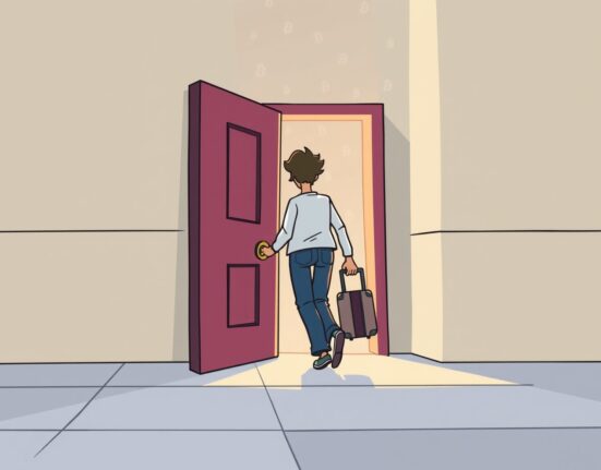 Illustration of Caroline Ellison release from custody, symbolizing a new chapter after the FTX collapse.