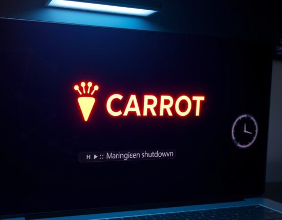 Carrot DeFi protocol shutdown announcement on Solana blockchain due to Drift hack fallout