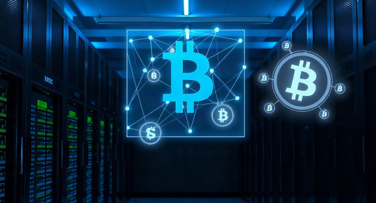 Ceffu institutional crypto custody facility with digital asset displays