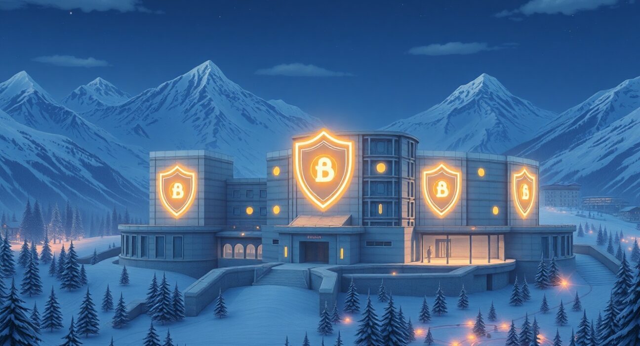 Conceptual illustration of CertiK's IPO bridging Web3 security with traditional financial markets.