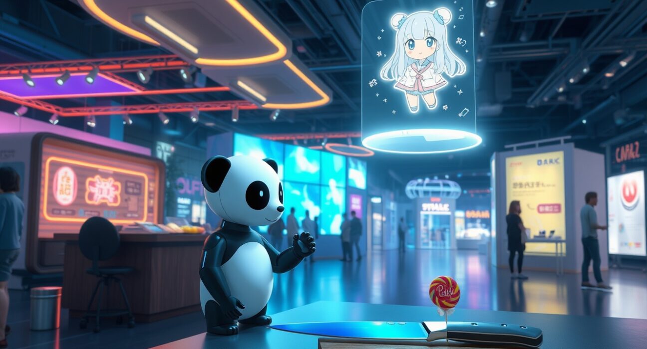 CES 2026 bizarre tech innovations including holographic AI and robotic companions