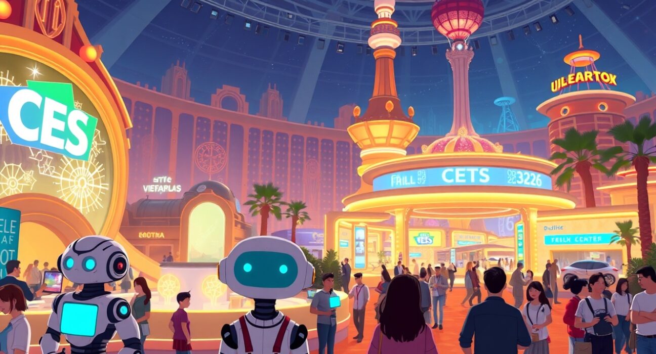 CES 2026 live coverage of physical AI and robots transforming consumer technology.