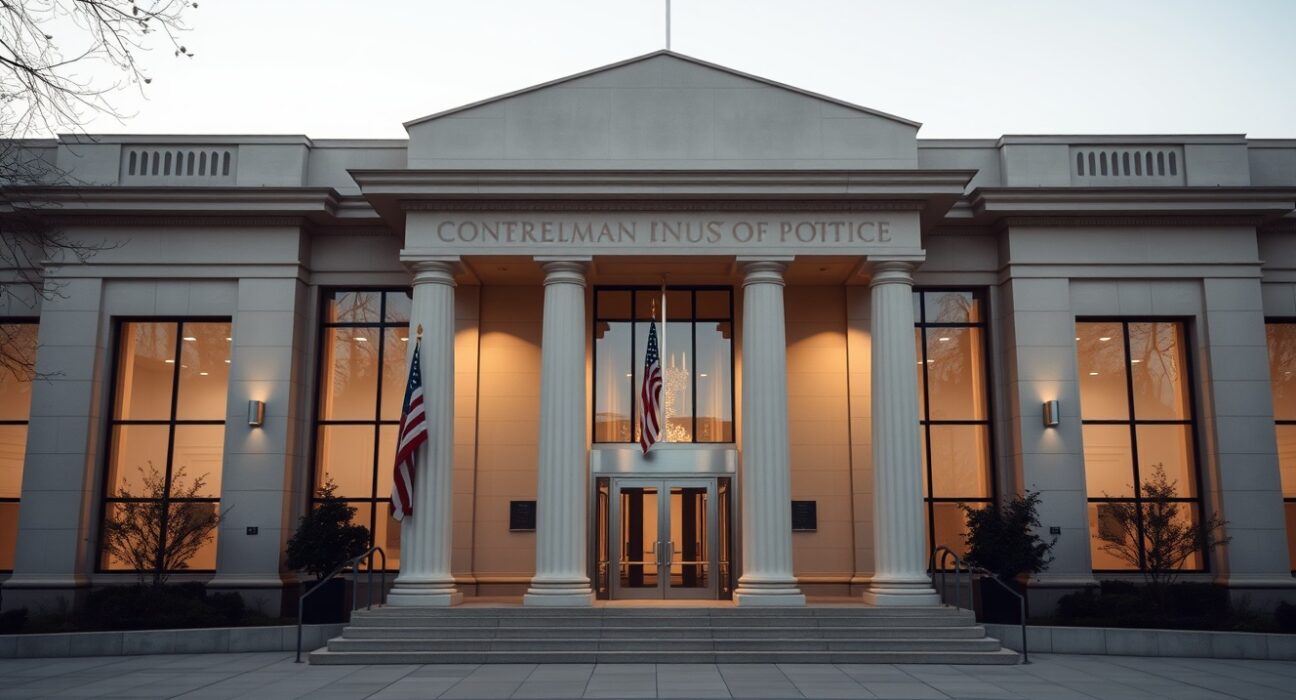 Exterior of the Commodity Futures Trading Commission headquarters in Washington, D.C.