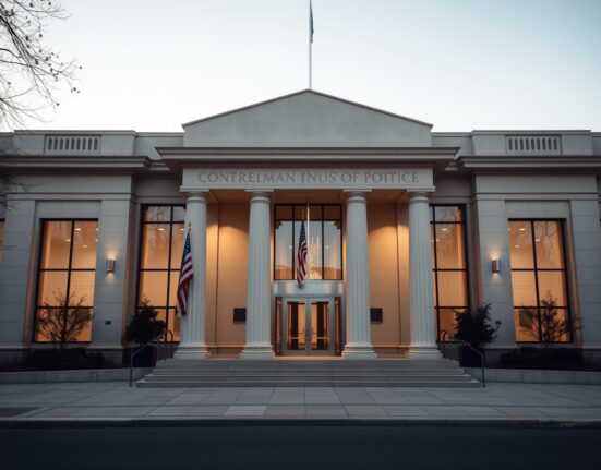 Exterior of the Commodity Futures Trading Commission headquarters in Washington, D.C.