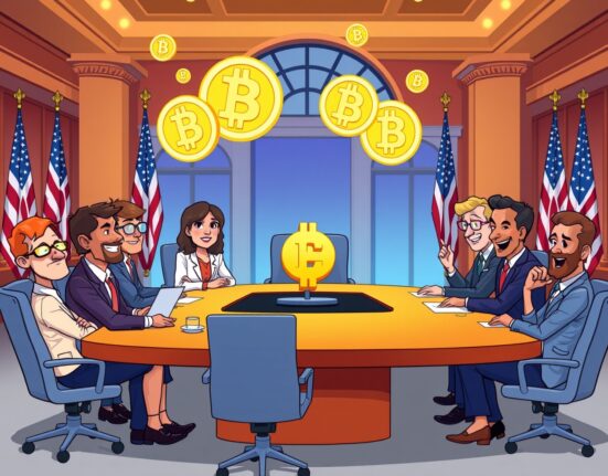 CFTC crypto advisory committee meeting with executives discussing digital currency regulations