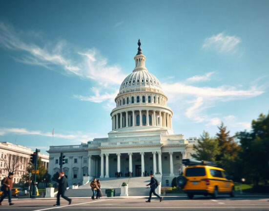US Capitol Building in Washington DC, where the CLARITY Act is under consideration