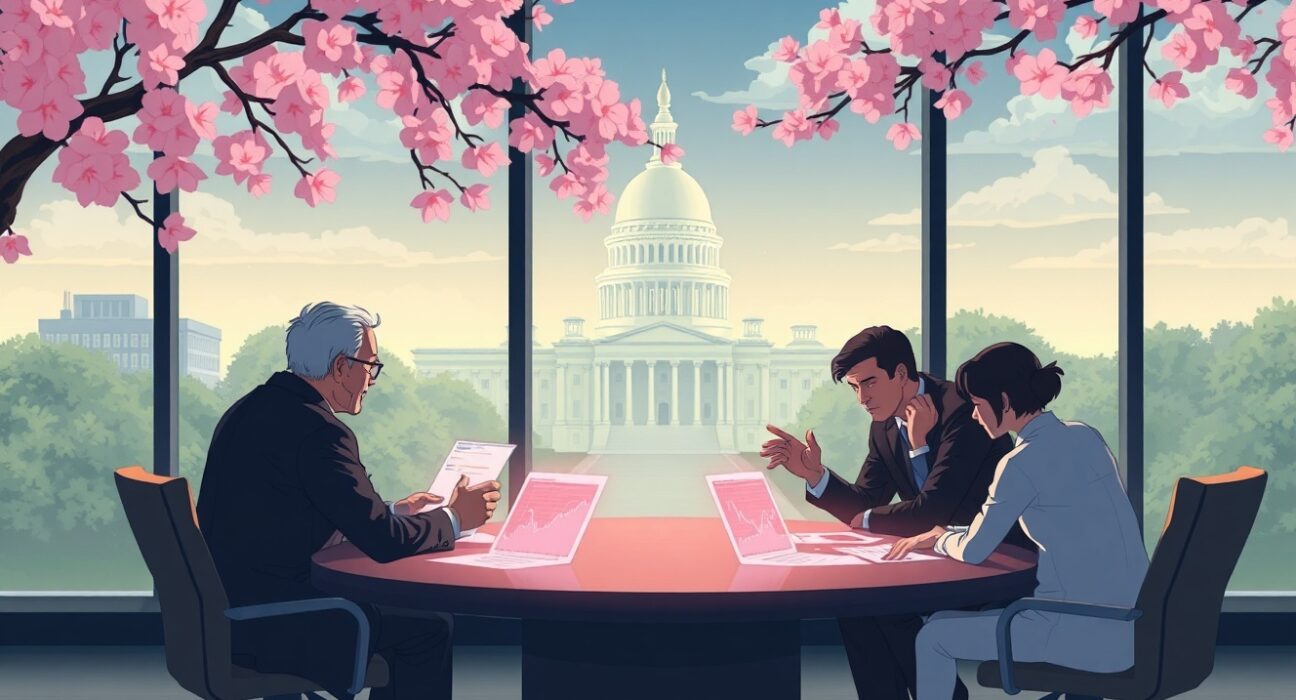 CFTC prediction market regulations oversight meeting with digital event contracts display