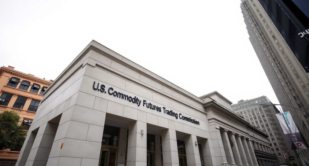 Exterior of the U.S. Commodity Futures Trading Commission headquarters in Washington, D.C.