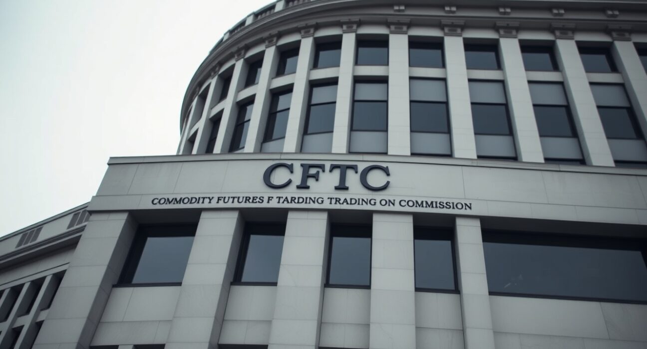 Exterior of the CFTC headquarters building in Washington, D.C.