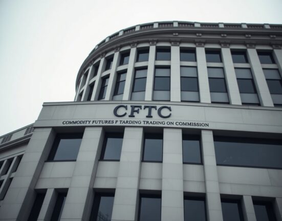 Exterior of the CFTC headquarters building in Washington, D.C.