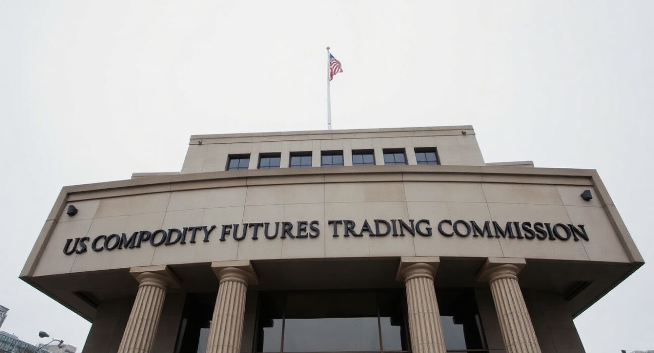 Exterior view of the U.S. Commodity Futures Trading Commission headquarters building in Washington, D.C.