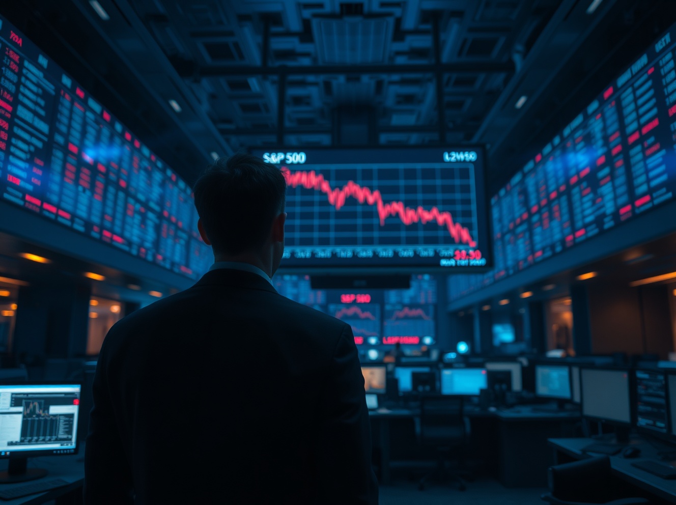 Bearish Bets Rise: CFTC Data Shows S&P 500 Net Speculative Positions Dip Further