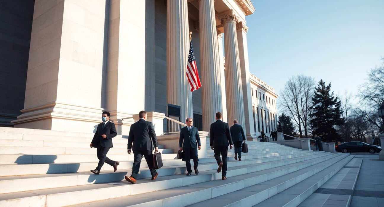 Federal courthouse in Washington, D.C., symbolizing the legal dispute between CFTC and New York over Kalshi