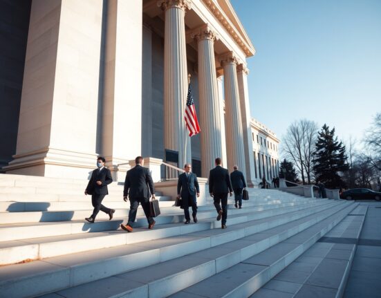 Federal courthouse in Washington, D.C., symbolizing the legal dispute between CFTC and New York over Kalshi