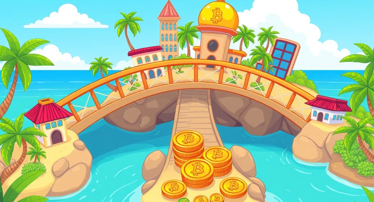 Chainlink stablecoin compliance bridge connecting blockchain technology with regulatory framework