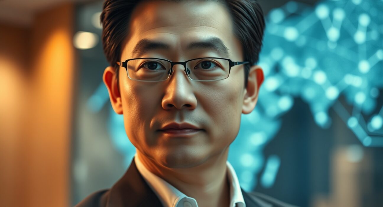 Changpeng Zhao discussing blockchain infrastructure as the foundation for global financial systems