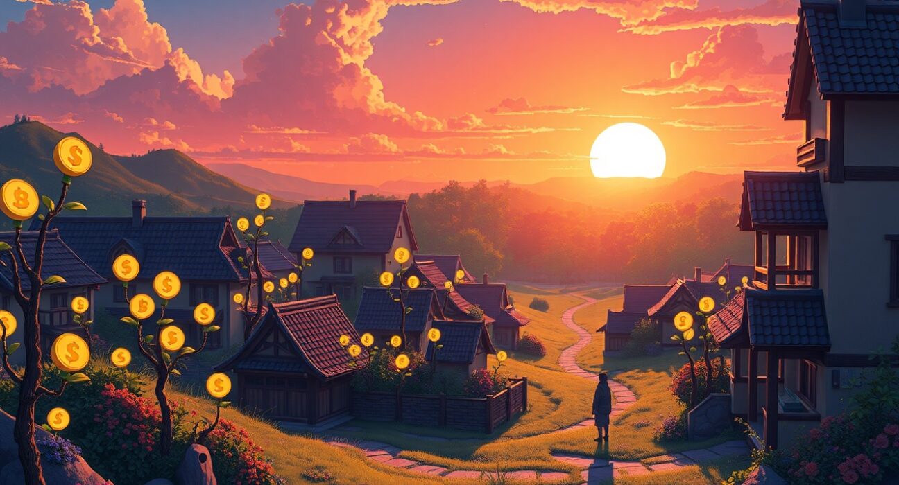 Changpeng Zhao's vision of achieving retirement through strategic cryptocurrency investment in a changing economy.