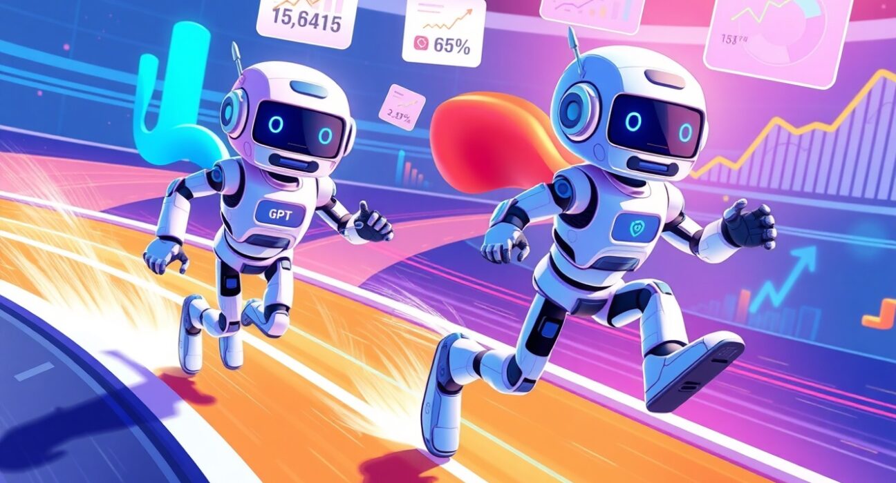 ChatGPT's Alarming Slowdown: Google's Gemini Surges as AI Chatbot Race Intensifies