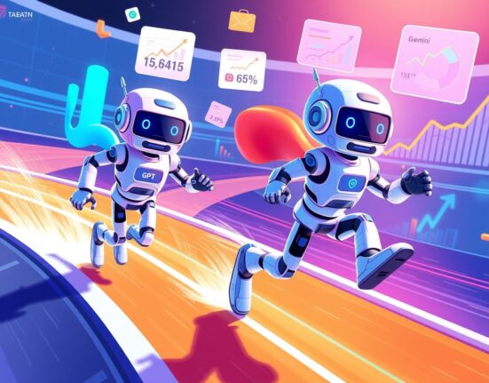 ChatGPT's Alarming Slowdown: Google's Gemini Surges as AI Chatbot Race Intensifies