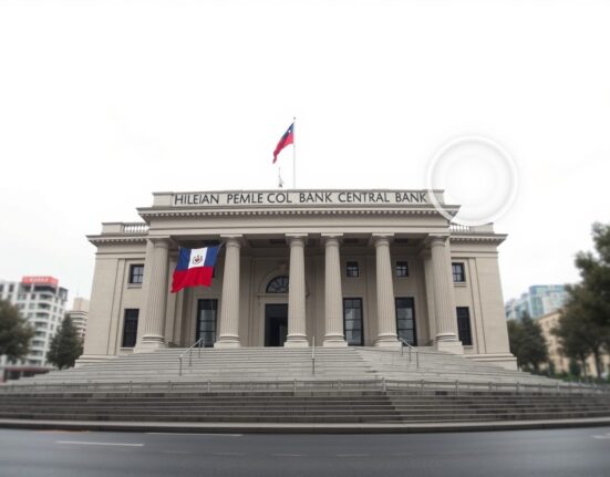 Chile central bank holds interest rate at 4.50% due to Middle East oil shock risk, impacting monetary policy.