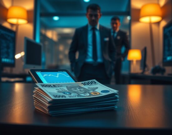 Chilean police investigate cryptocurrency money laundering operation with cash and smartphone