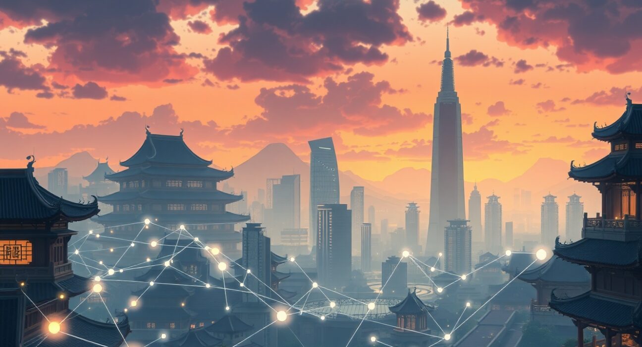 The rapid growth of China blockchain startups within a modern digital economy.
