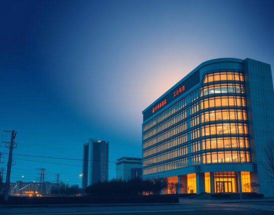 People's Bank of China headquarters during energy policy analysis period representing monetary constraints