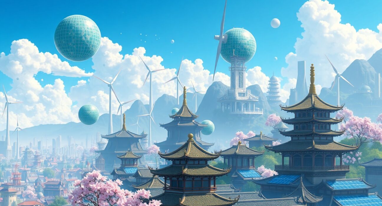 China's Five-Year Plan integrates technology and green energy for sustainable development goals