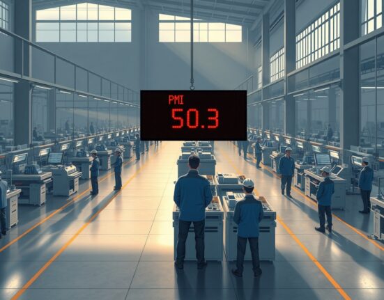 China Manufacturing PMI declines to 50.3 in April as factory activity slows, with Non-Manufacturing PMI falling to 49.4