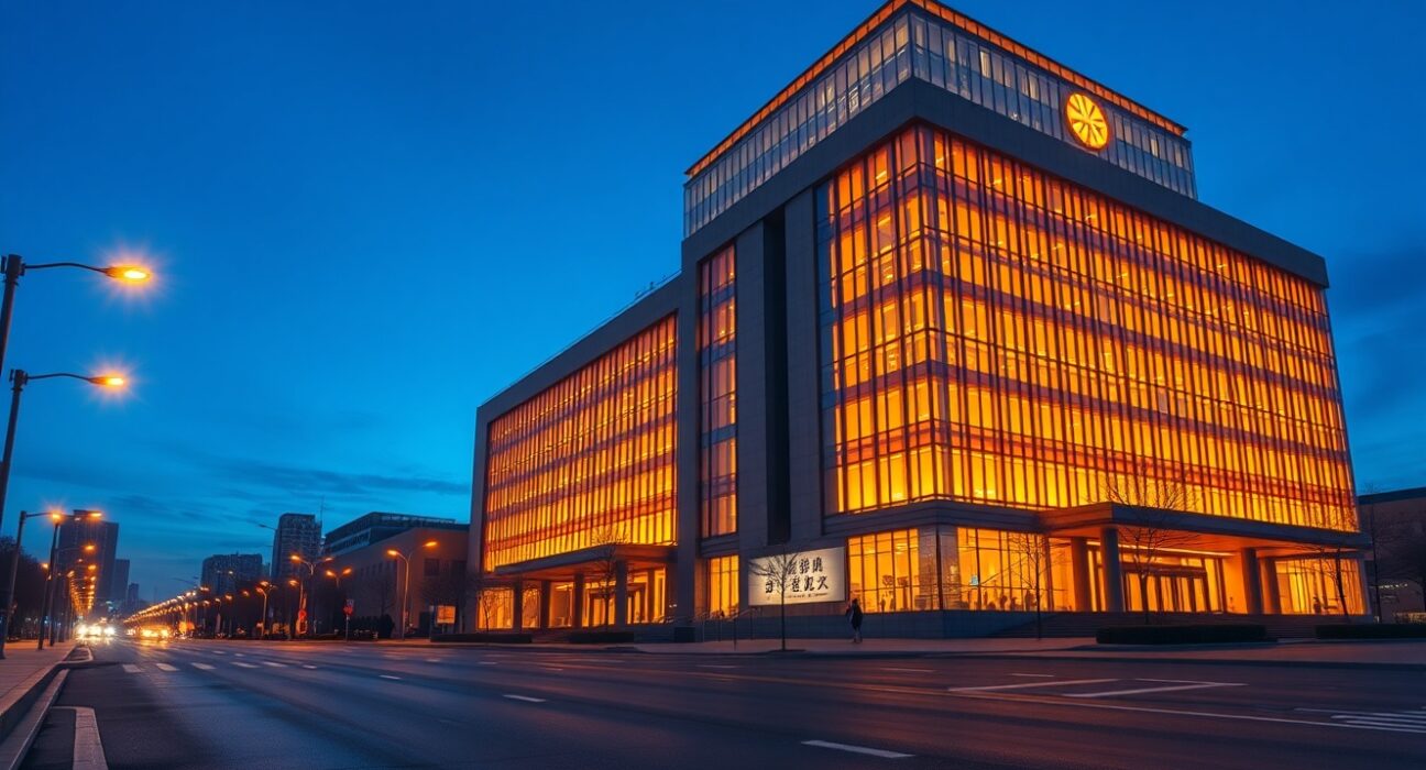 People's Bank of China headquarters representing monetary policy decisions and economic analysis
