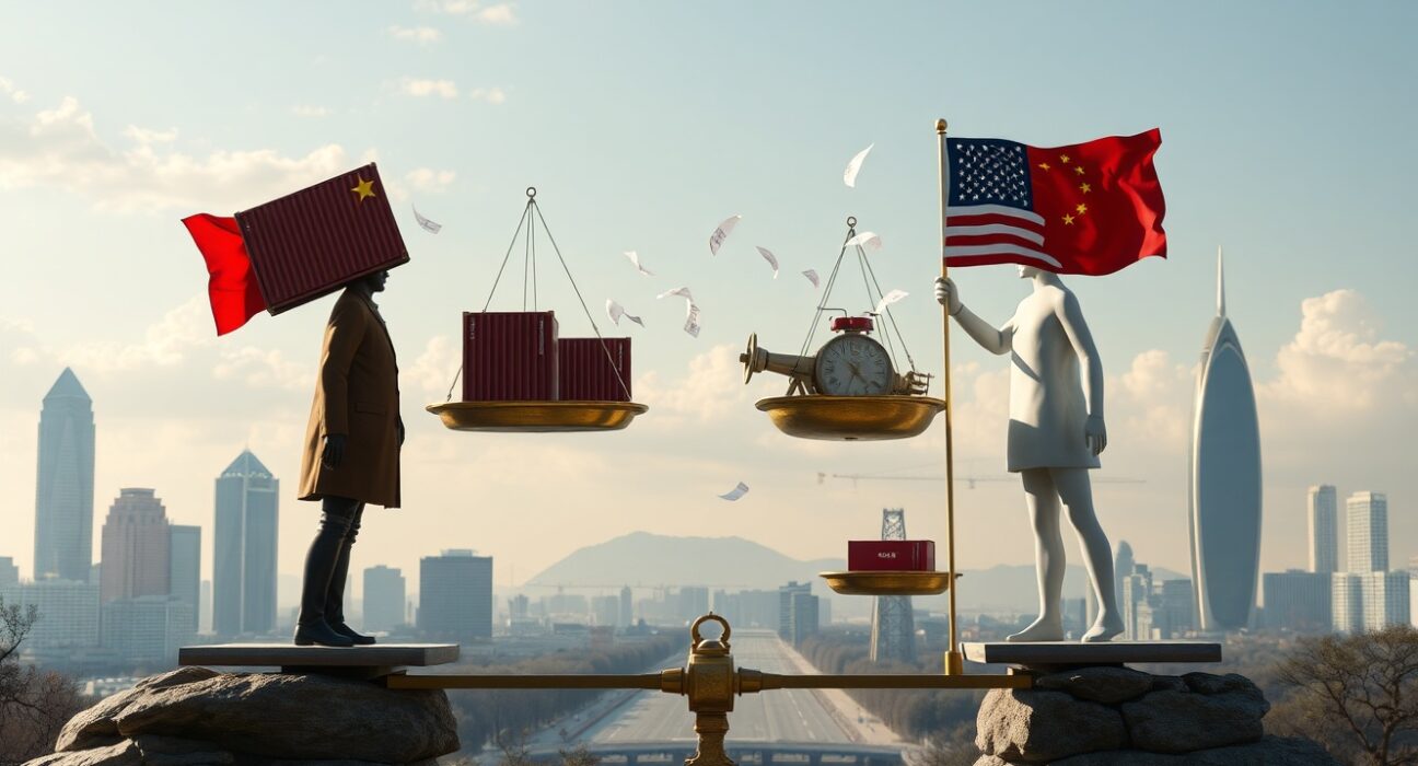 China US tariffs trade relations analysis with economic impact assessment