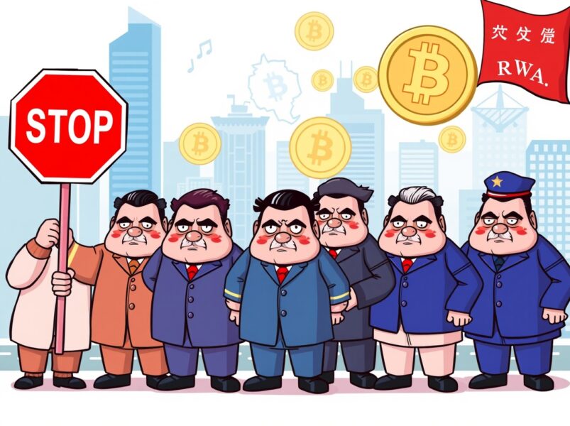 Critical Warning: 7 Chinese Financial Groups Slam RWA Tokenization and Crypto Activities