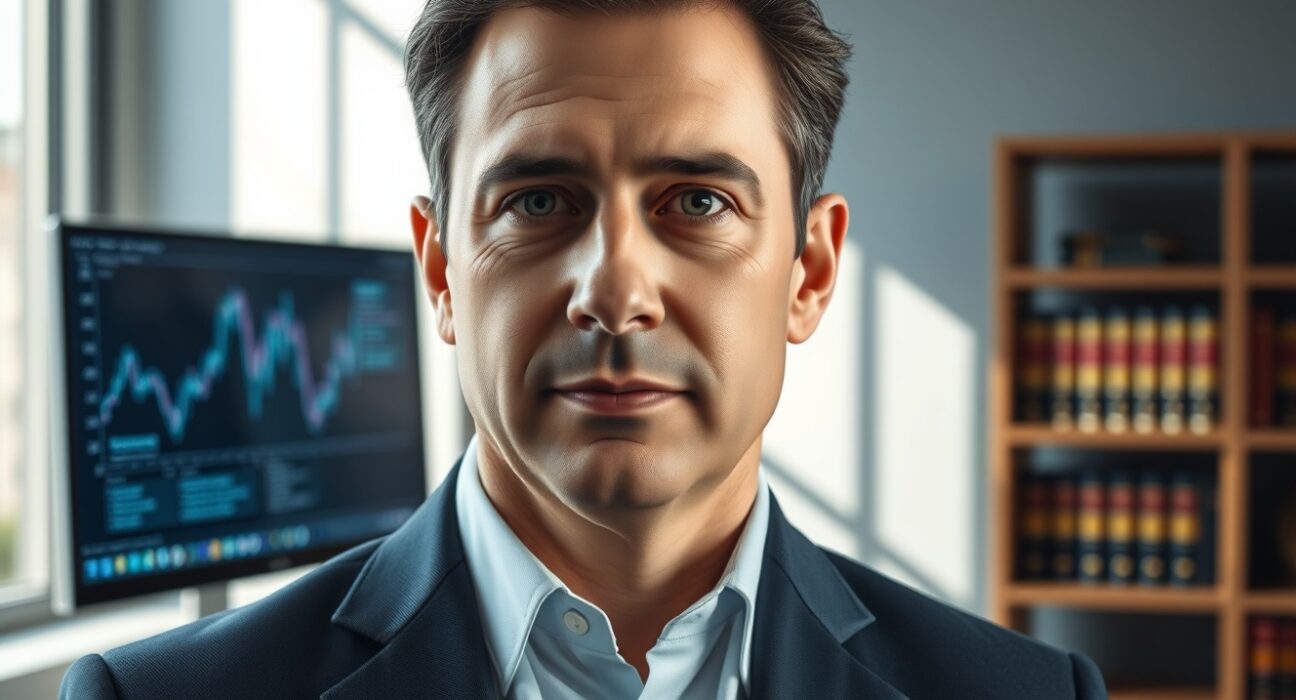 Former CFTC Chairman Chris Giancarlo in professional setting for crypto advisory news story