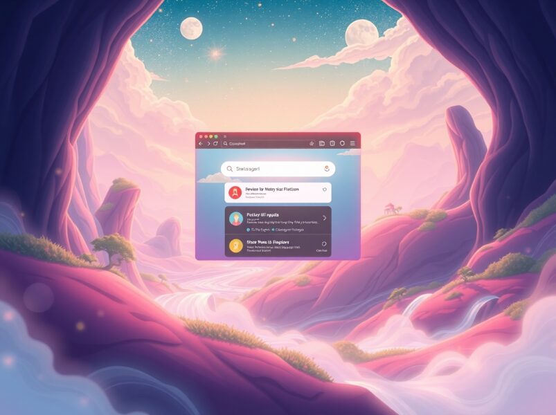 Google Chrome browser with Gemini AI sidebar integration for autonomous tasks and AI assistance