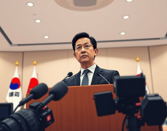 Circle CEO Jeremy Allaire addresses USDC compliance at Seoul press conference regarding Strait of Hormuz toll payments.