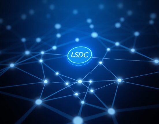 Visualization of Circle's new cross-chain payment network for USDC stablecoin transfers.