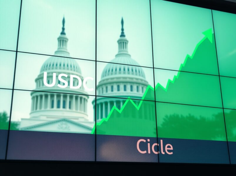 Circle Surges 16% on US Crypto Bill Compromise: Stablecoin Interest Programs Get a Boost