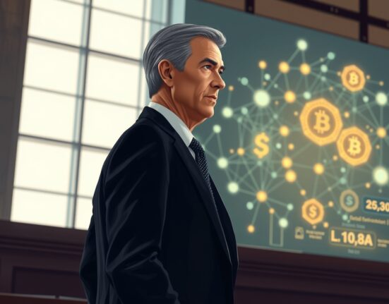 US senator discusses progress on the Clarity Act cryptocurrency legislation.