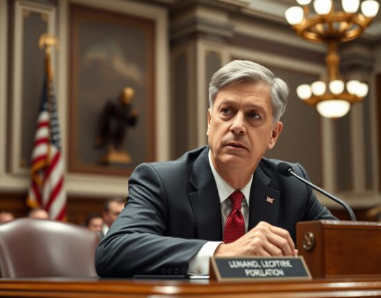 US Rep. French Hill speaking during a House Financial Services Committee hearing on crypto regulation