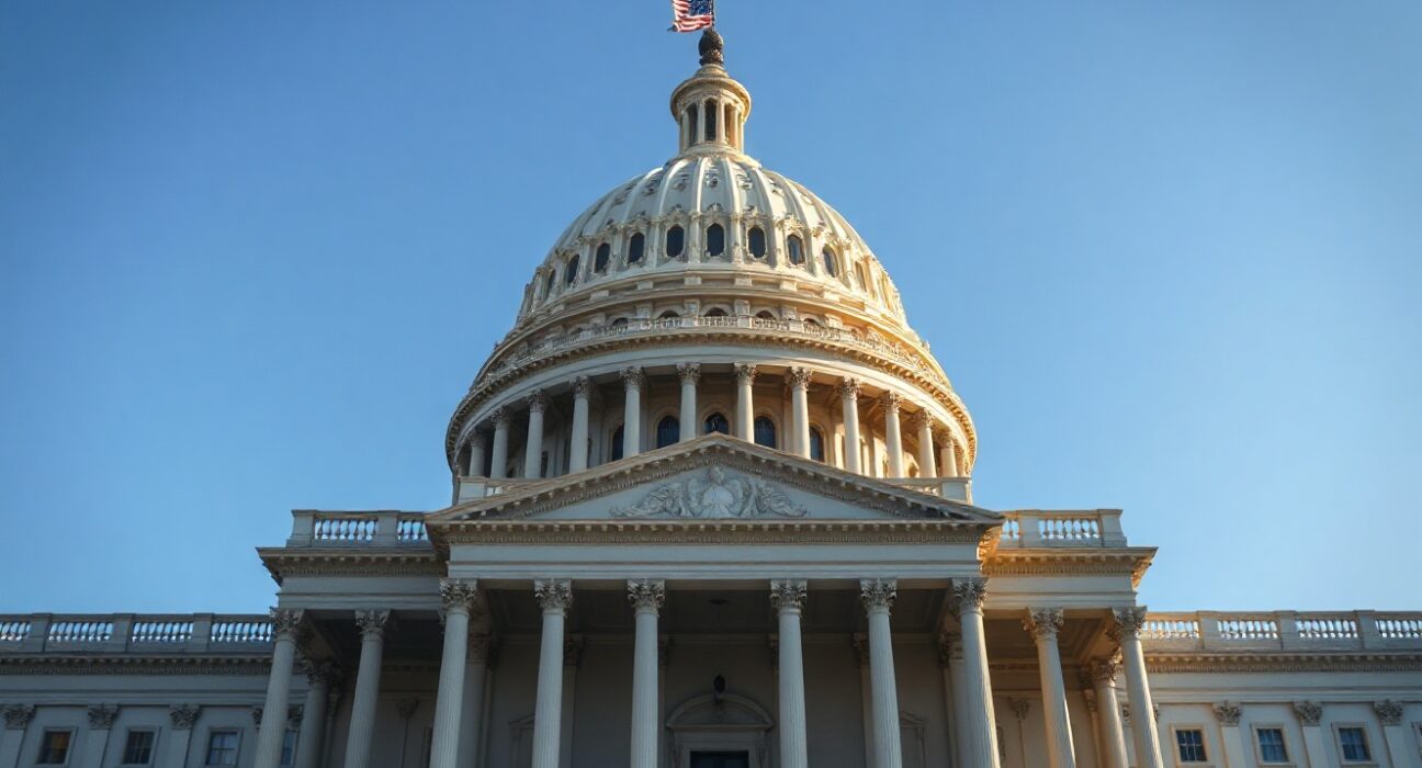 U.S. Capitol building in Washington, D.C., where the Senate agenda for Aug. 6 did not include the CLARITY Act.