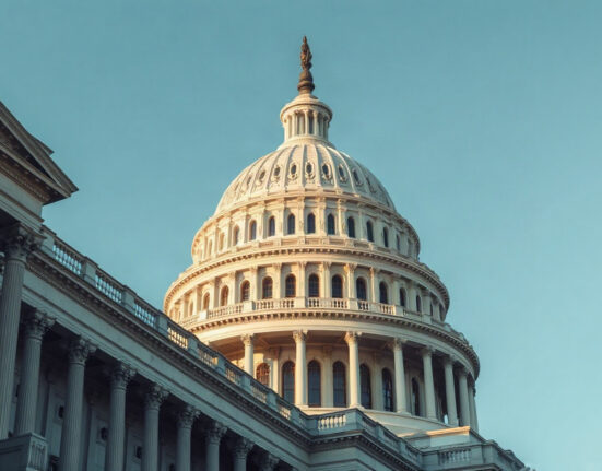 U.S. Capitol Building on a clear day, symbolizing the legislative process for the CLARITY Act.