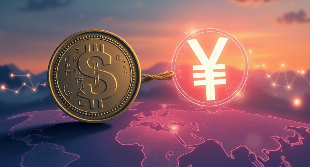 CLARITY Act stablecoin interest ban impact on US dollar versus digital yuan competition.