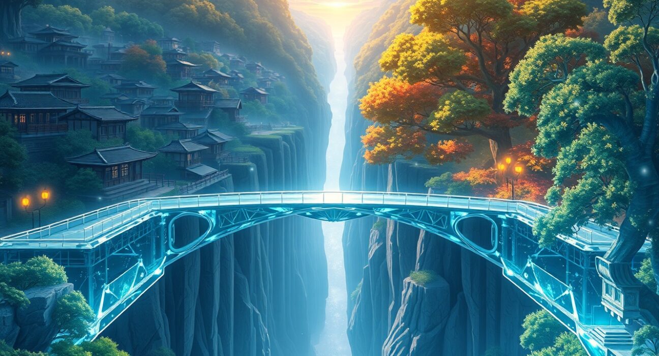 Illustration of the CME Bitcoin futures gap concept connecting traditional and crypto markets.