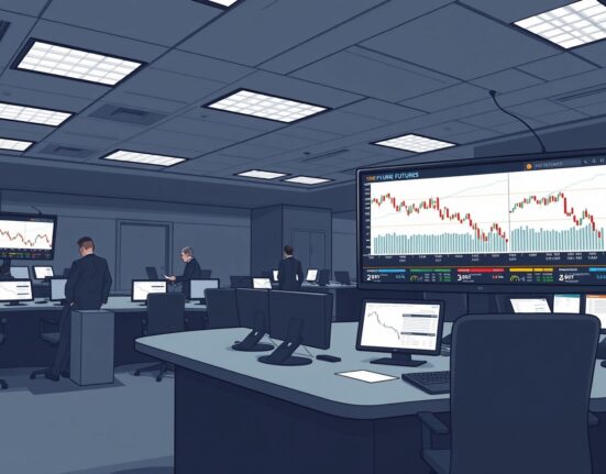 Analysis of declining CME Bitcoin futures volume on a professional trading floor, reflecting reduced institutional activity.