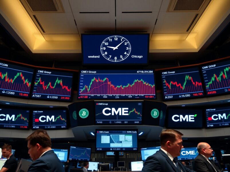 CME Group to Close the ‘CME Gap’ With 24/7 Crypto Futures Trading Starting May 29